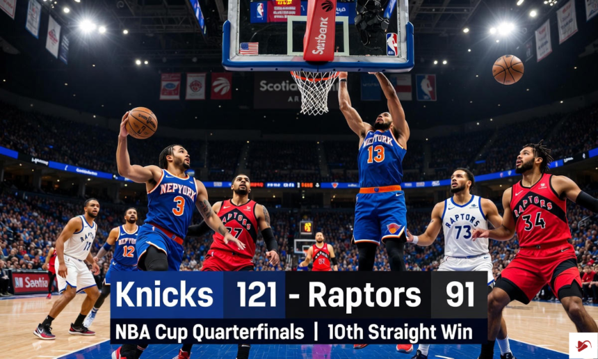 Knicks vs Raptors